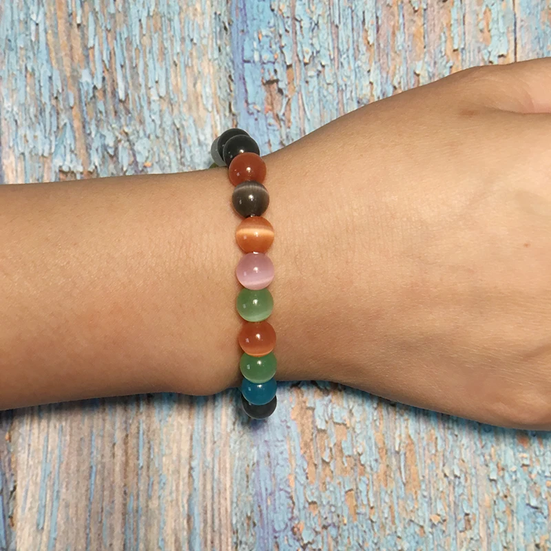 Женские браслеты с натуральным камнем Noter красочный матовый браслет в стиле бохо