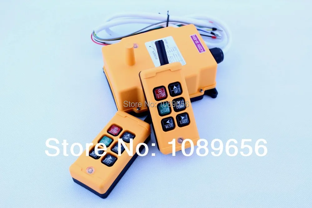 Умный пульт дистанционного управления 6 клавиш переключатель 2 передатчика + 1