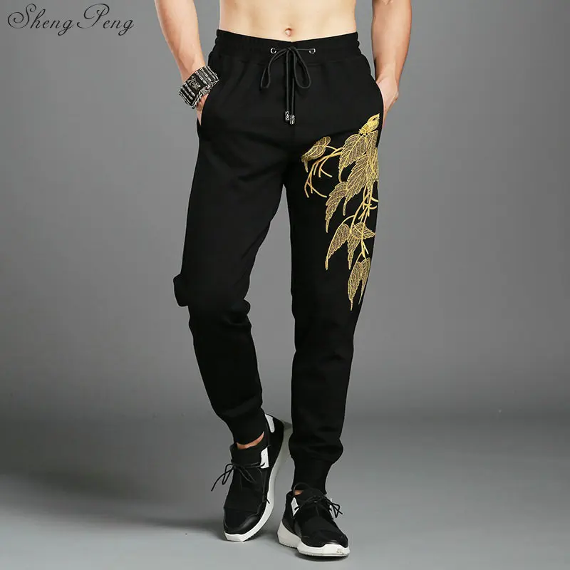 

Casual sweatpants men brand clothing fashion joggers men top quality slim fit trousers men clothes oriental mens clothing Q028