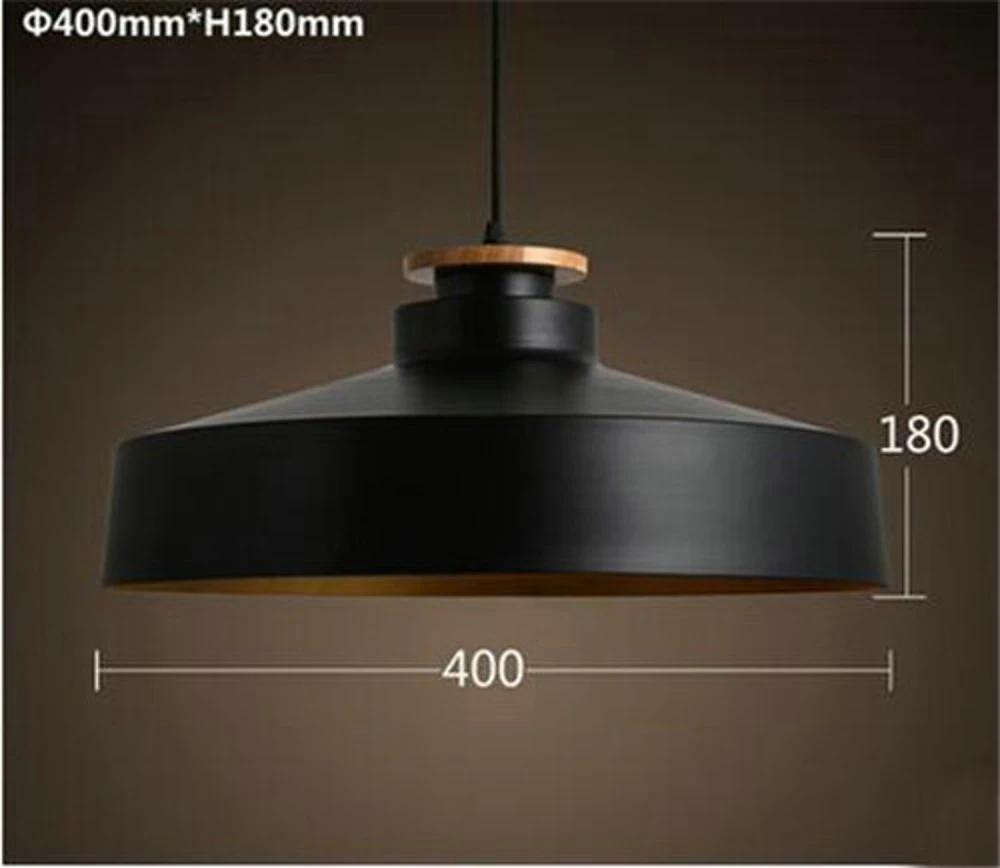 Современный алюминиевый подвесной светильник в скандинавском стиле с