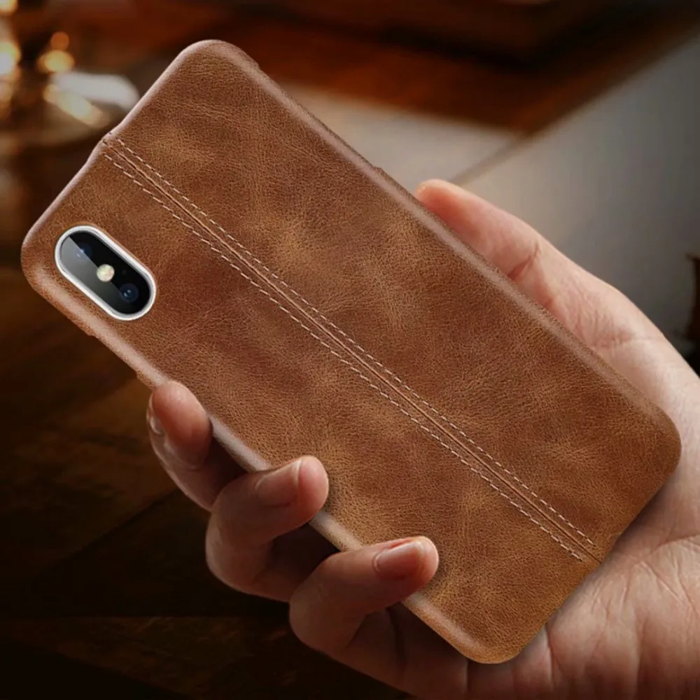 Чехол из натуральной кожи для iPhone 11 Pro Max Xs Max XR X 8 7 6s 6 Plus, роскошный Ультратонкий чехол для телефона, задняя крышка