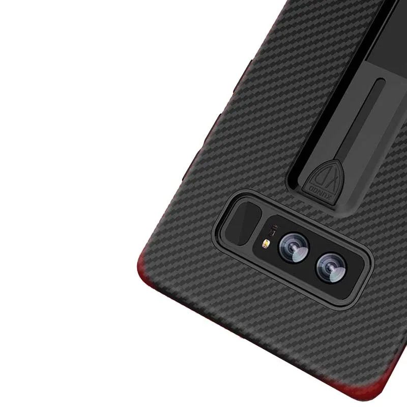 Новые Xundd чехол для Samsung Galaxy Note 8 со скрытой кольцо держатель ультра тонкий мягкий силиконовый чехол для Galaxy Note 8