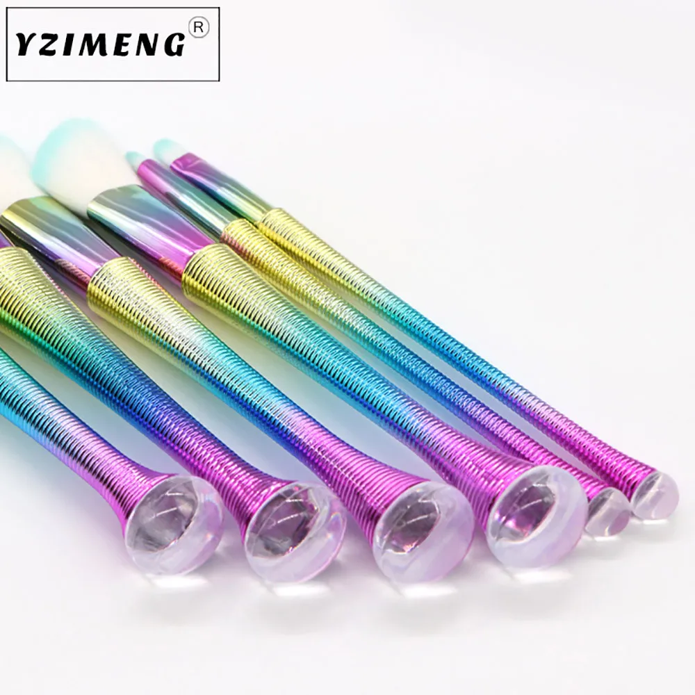 6 шт. набор кистей для макияжа Профессиональные Тени лица подводка глаз основа