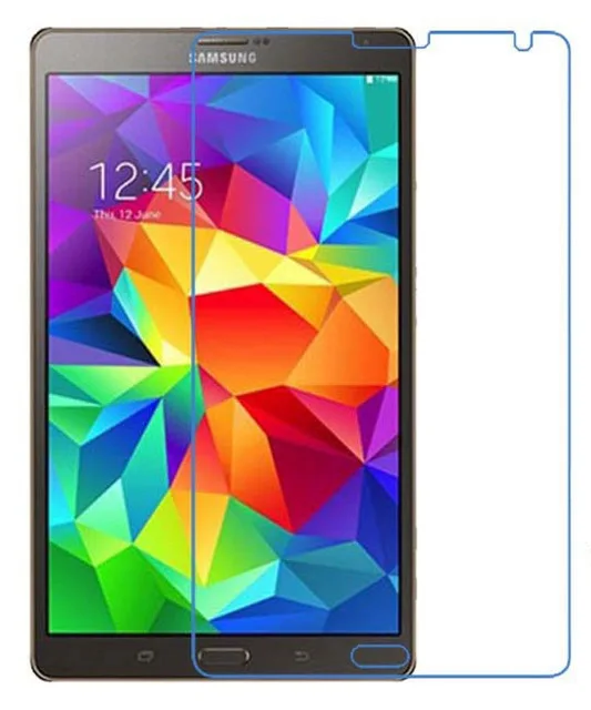9 H закаленное Стекло Экран Защитная пленка для Samsung Galaxy Tab S T700 T705 + спирта ткань