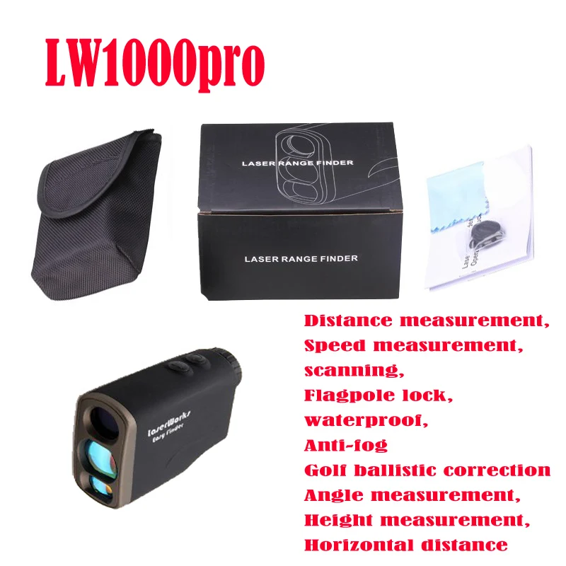 

hunting golf laser range finde Distance telescope laser rangefinder 1000m range finder binoculars laser range finder for hunting
