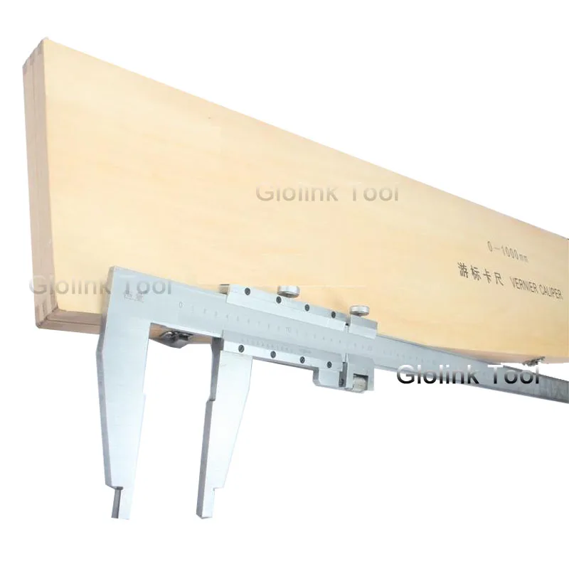 

0-1000mm messschieber Heavy Duty Vernier Caliper 1000mm vernier caliper slider caliper without Upper Jaws paquimetro