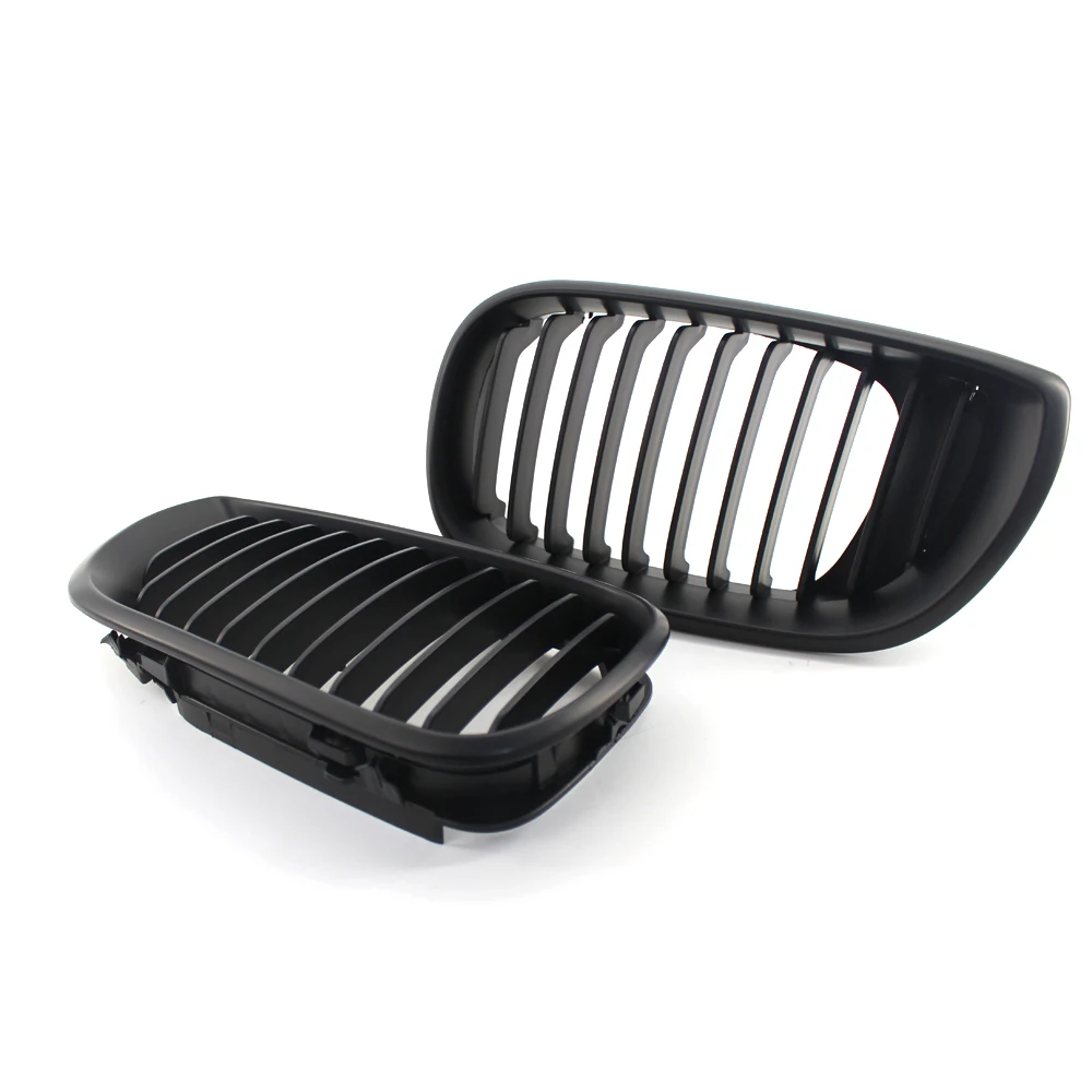 

Front Grille Matte Black For BMW E46 2002-2005 3 Series 4 Door Grill 51132158542 51132158543