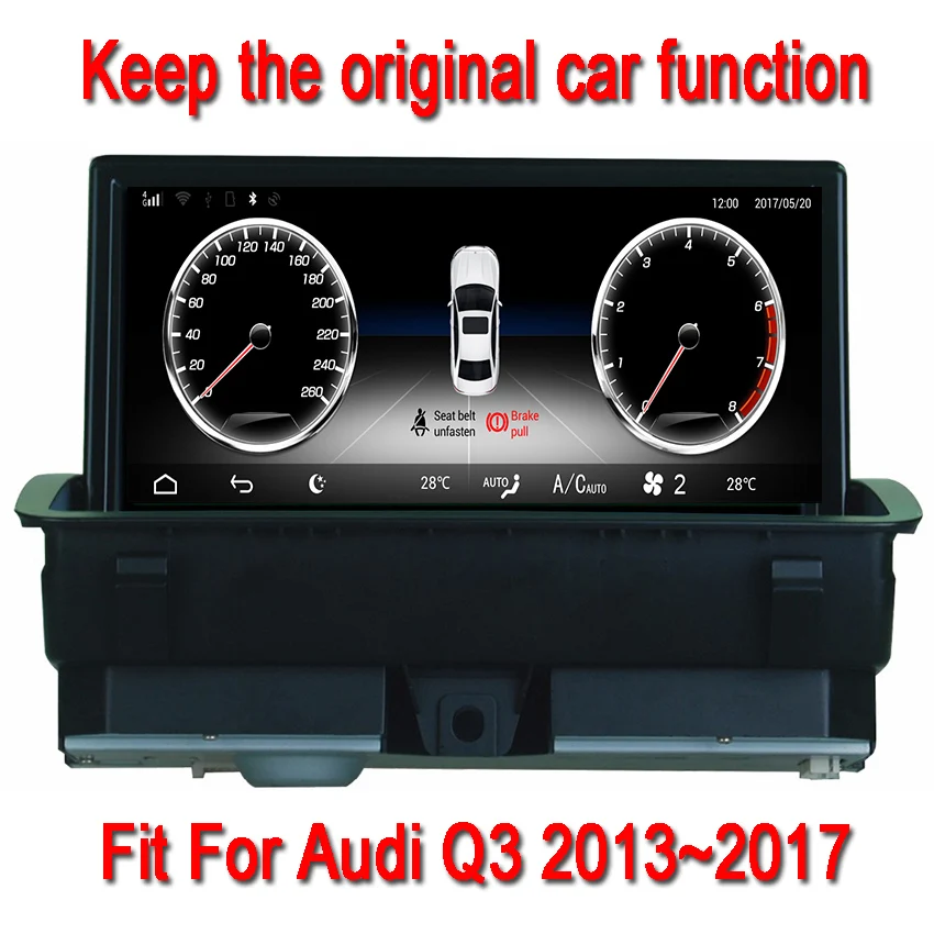 Liislee " Android для Audi Q3 2013~ сенсорный экран gps-навигация, радио, стерео Мультимедийный Плеер