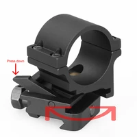 ppt tactical airsoft accessories hunting scope rings 30mm scope mount for 20mm picatinny rail air rifle scope gz24 0104