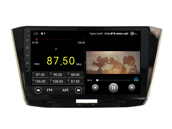 WITSON 9 ''большой экран Android 10 0 Восьмиядерный 4 Гб ОЗУ автомобильное радио для