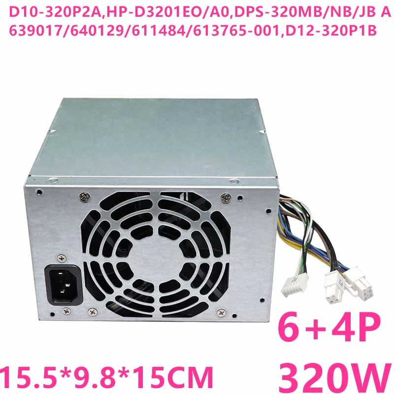 Новый оригинальный блок питания для HP Z200 210 220 6Pin 320W Питание D10 320P2A D3201EO/D3201A0 DPS