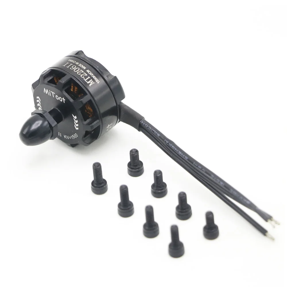 4 компл./лот Emax охлаждение новый MT2206 II 1500KV бесщеточный двигатель 2 CW/2 CCW для RC QAV250 F330