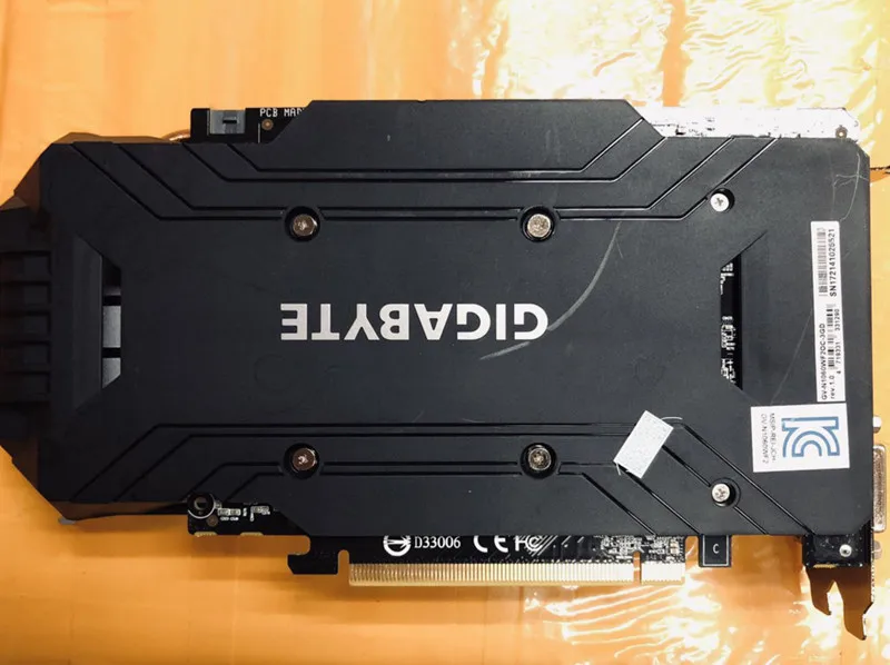 Видеокарта GIGABYTE GTX 1060 3 ГБ графические карты для nVIDIA Geforce GTX1060 OC GDDR5 192 бит Hdmi