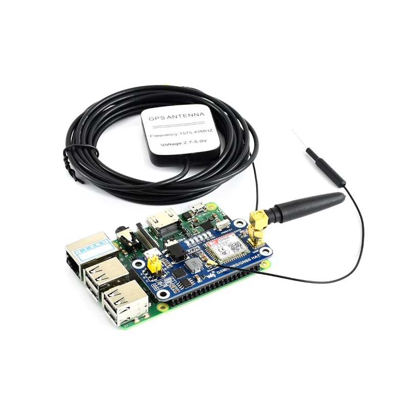 GSM/GPRS/GNSS/Bluetooth 3 0 шляпа для 2B/3B/3B +/Zero W поддержка SMS телефон электронная почта