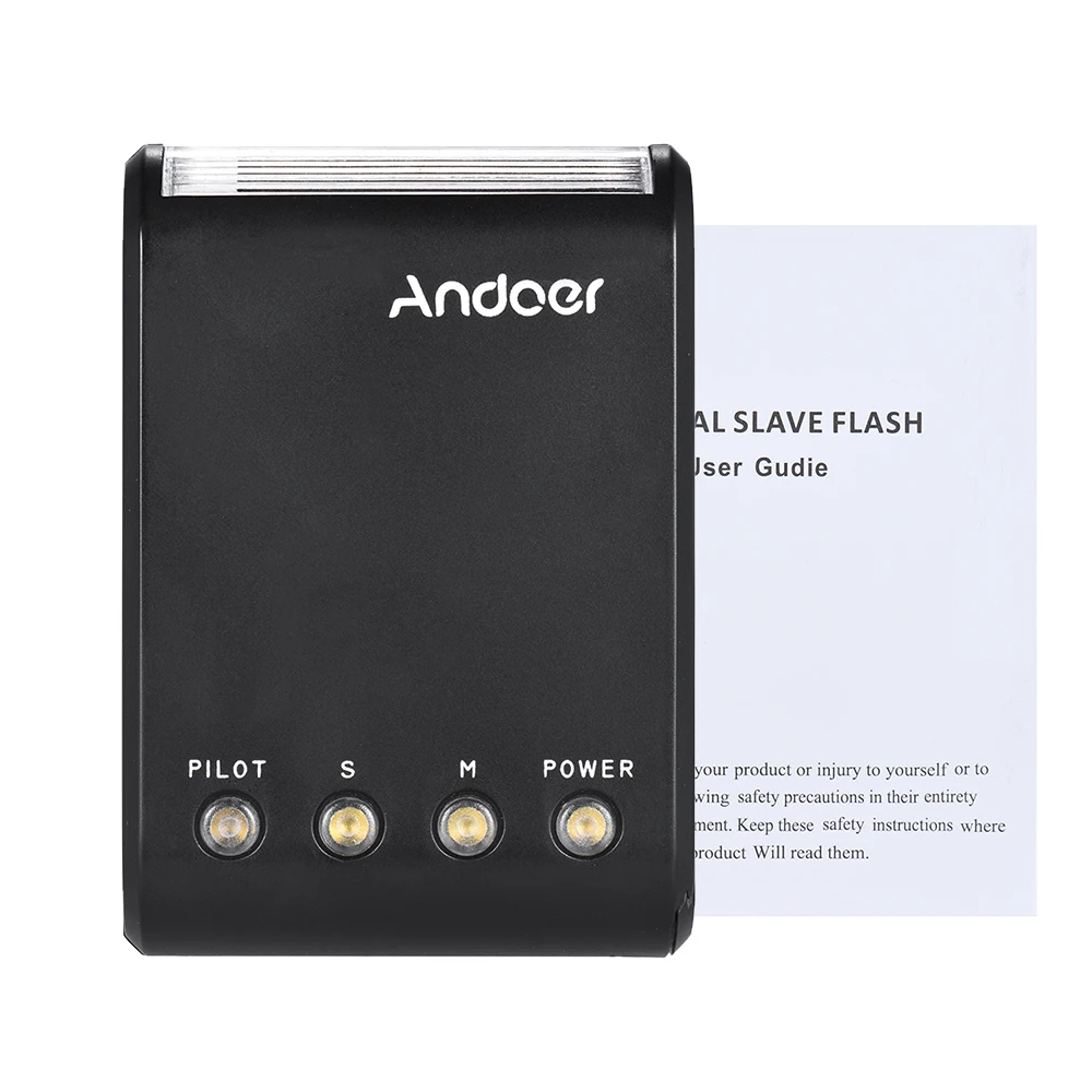 Портативная цифровая мини вспышка Andoer Вспышка Speedlite с универсальным горячим