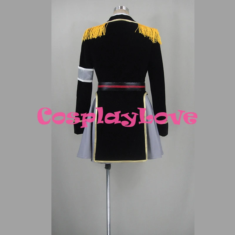 Новая индивидуальная японская Военная Униформа Аниме K Project Neko костюм для косплея