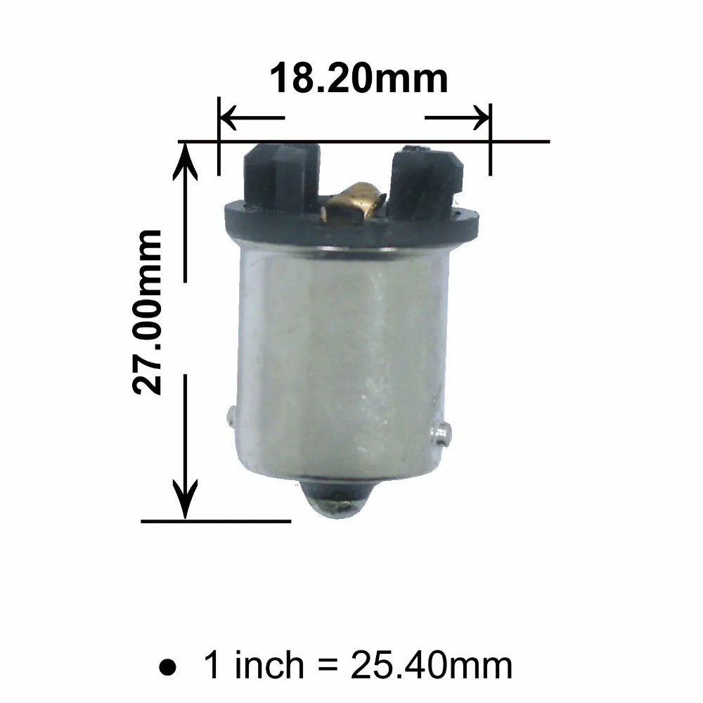 PA 2 шт. x T10 клиновидная Ba15s 1156 лампа розетка адаптер база лампы - Фото №1