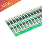 Защитная плата li-ion BMS PCM для батарей 18650, 1 шт.лот, 1S, 3,7 В, 3 А