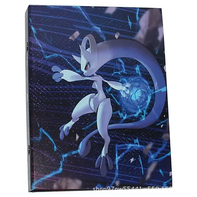Takara Tomy мультфильм аниме Карманный Монстр Пикачу держатель Альбом игрушки Коллекция Покемон карты Альбом топ для детей подарок - Цвет: 27