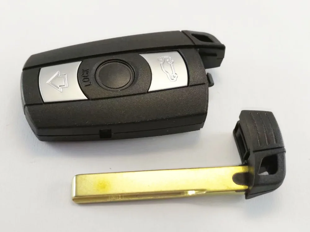 QCONTROL дистанционный смарт ключ без ключа для BMW 1/3/5 серии CAS3 868MHz X5 X6 Z4 с чипом