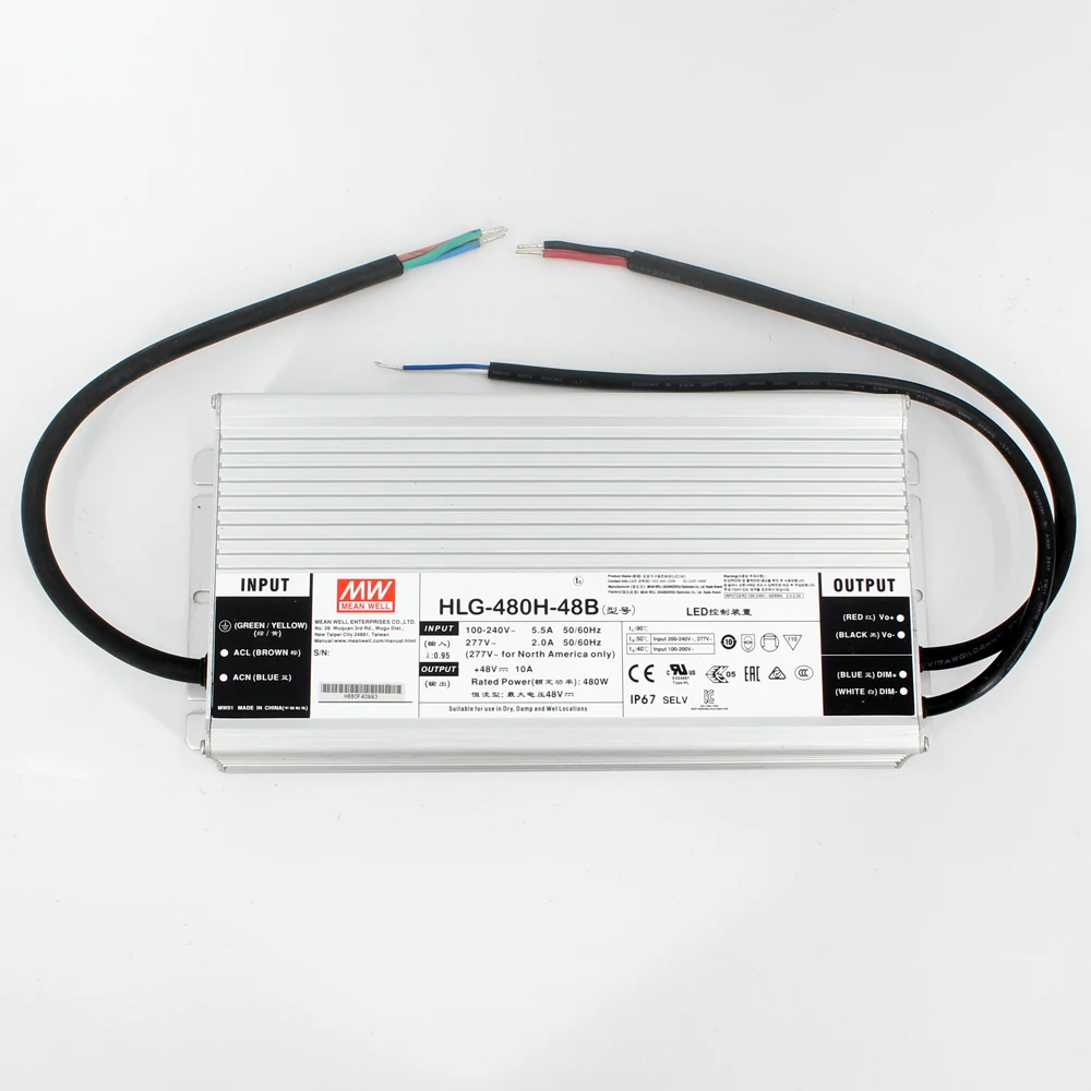 Figolite grow MeanWell HLG 480 Вт Диммируемый полный спектр samsung lm301b 3000 К/3500 К микс красный 660nm светодиодный светильник для выращивания квантовой платы