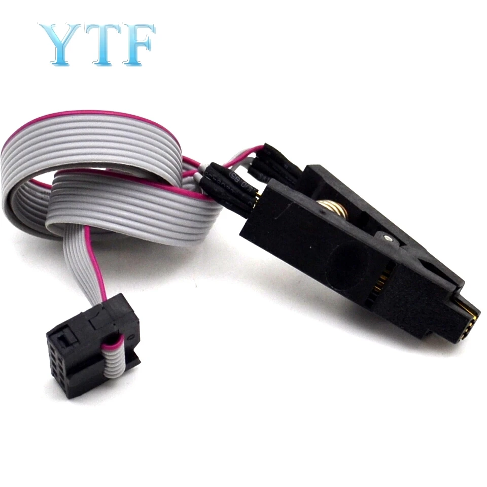 SOIC8 SOP8 тестовый зажим для EEPROM 93/25 /24Cx программирование в цепи + 2