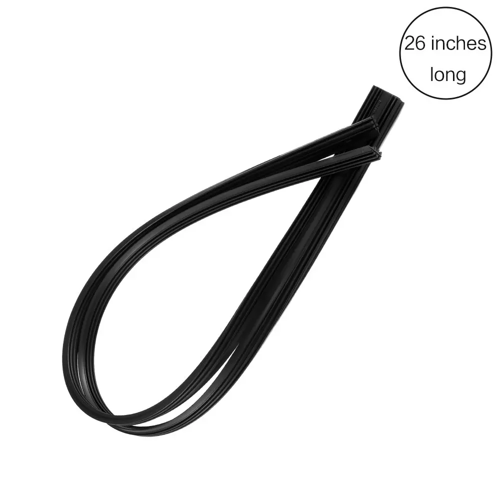 2 шт. черный силиконовый бескаркасная салфетка для автомобиля автобусное лобовое