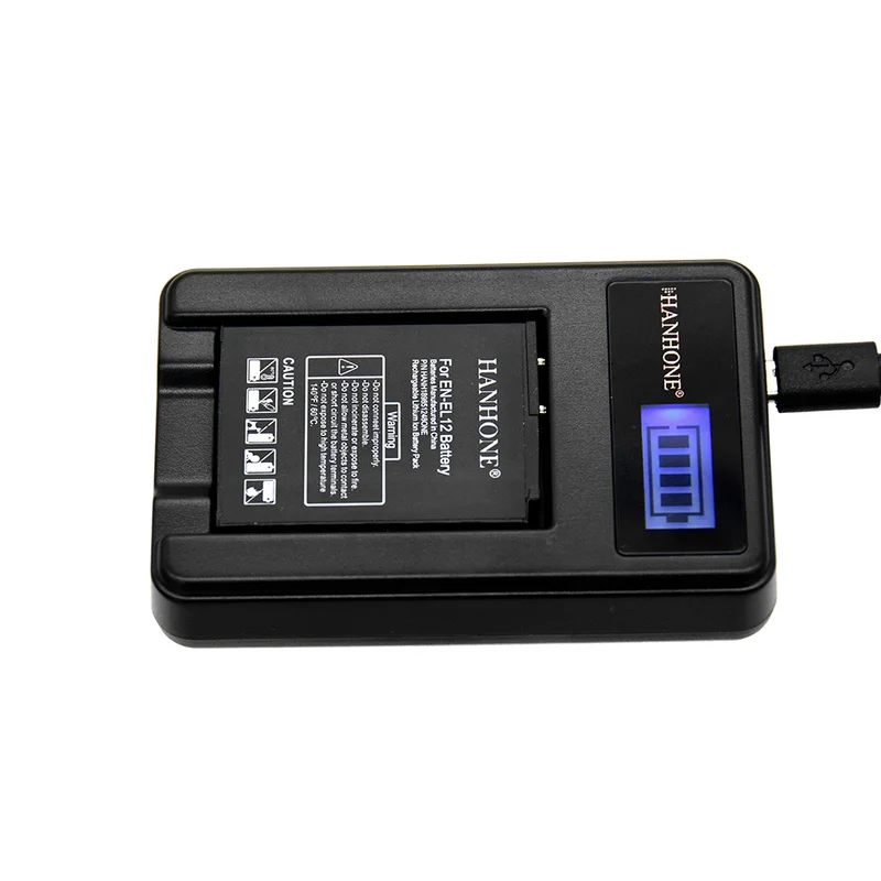 3 шт. аккумулятор на 1900 мАч и зарядное устройство USB с ЖК-дисплеем для Nikon Coolpix A900 AW100