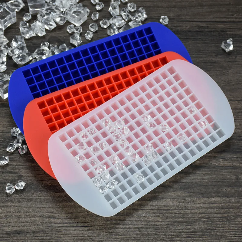 Силиконовый поднос для льда 160 ячеек 1 см|Мороженицы| |