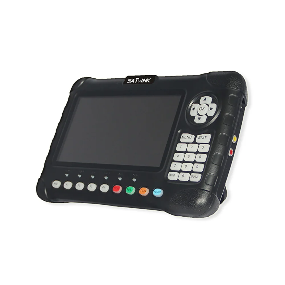 7 дюймовый HD ЖК экран Satlink Φ DVB T/T2 Combo 6980 цифровой счетчик искатель анализатор