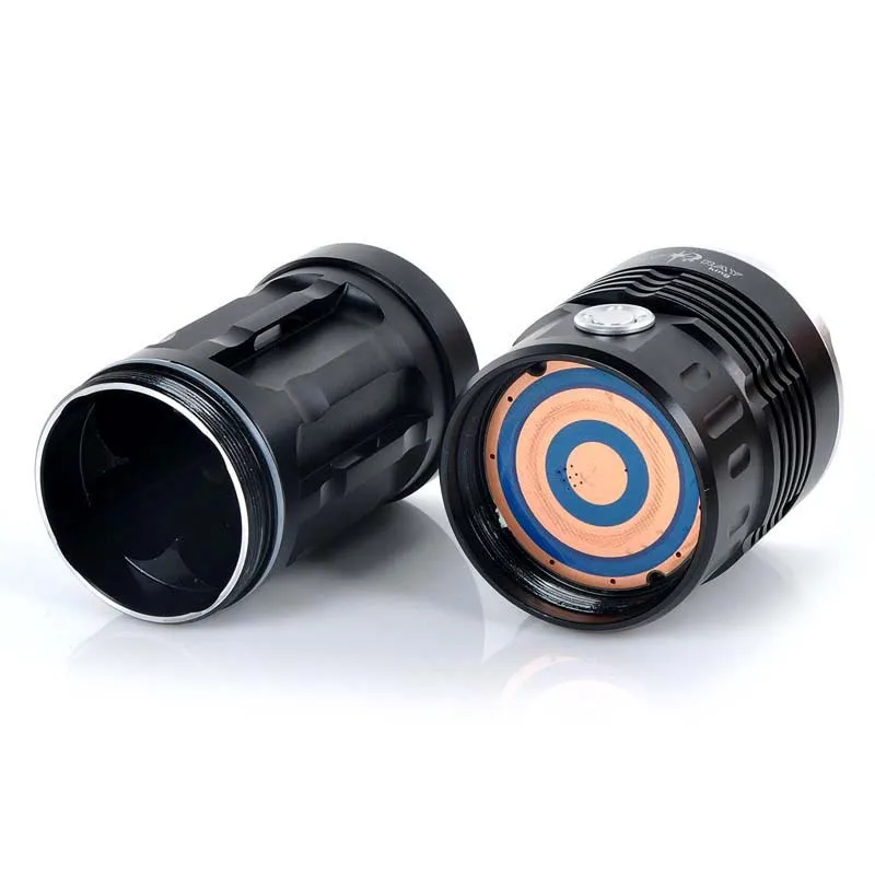 High Bright Skyray LED Flashlight Torch 3800lm T6 3-Mode White Light Lamp 4x 18650 Hunting Camping | Освещение