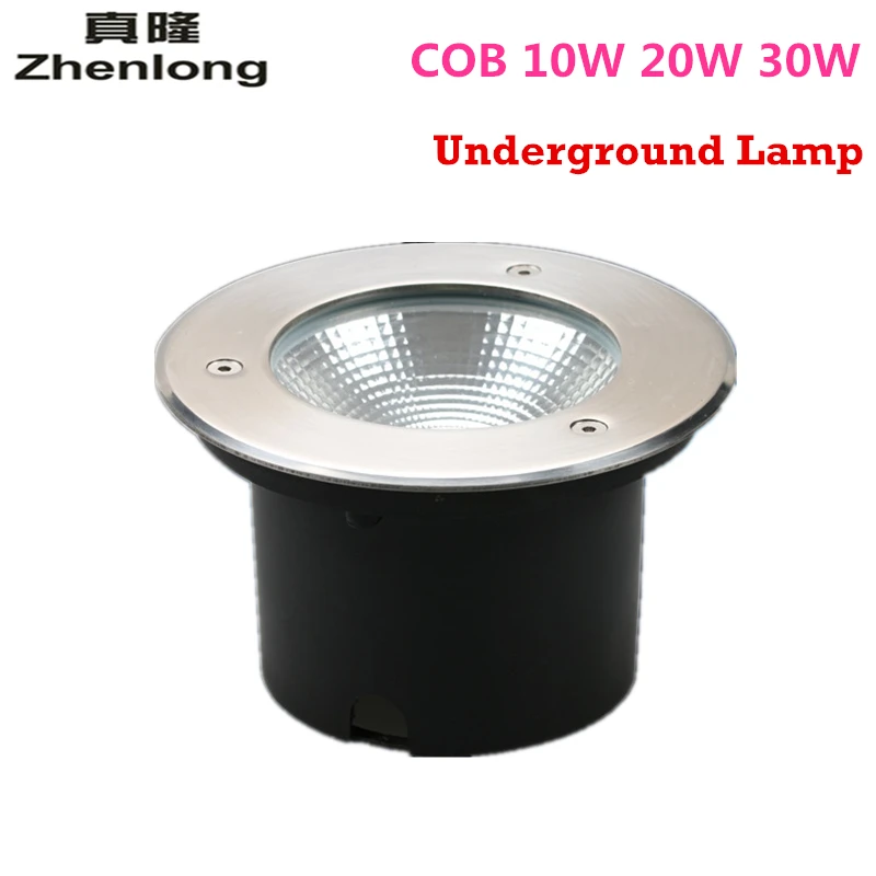 Led 10 Вт 20 30 подземная лампа COB Встраиваемые напольные светильники