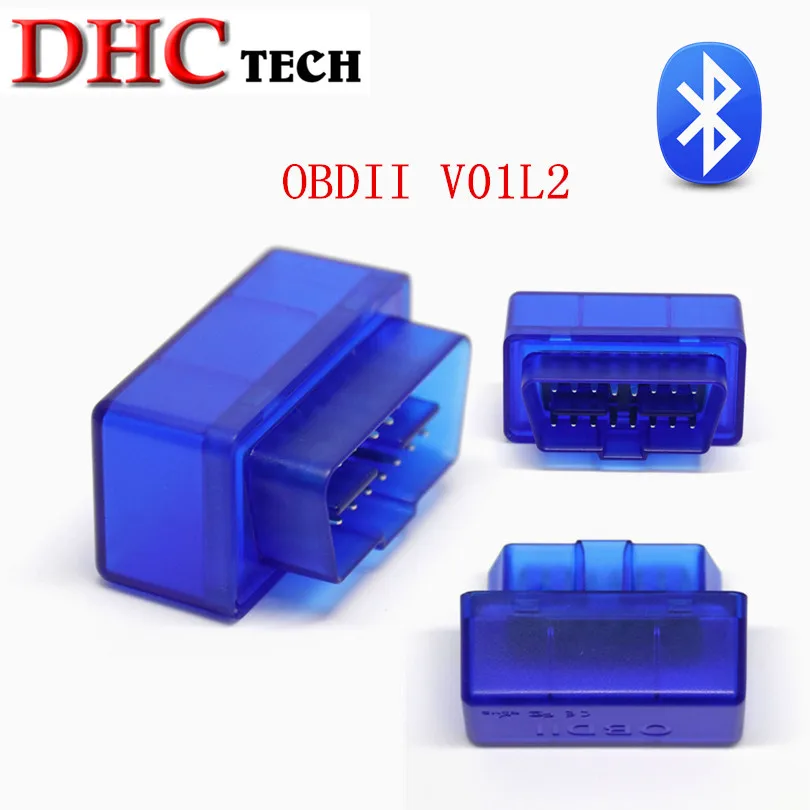 Супер Мини ELM327 Bluetooth V1.5 V01L2 25K80 чип для Android автомобильный сканер кода с OBD2/OBDII Can