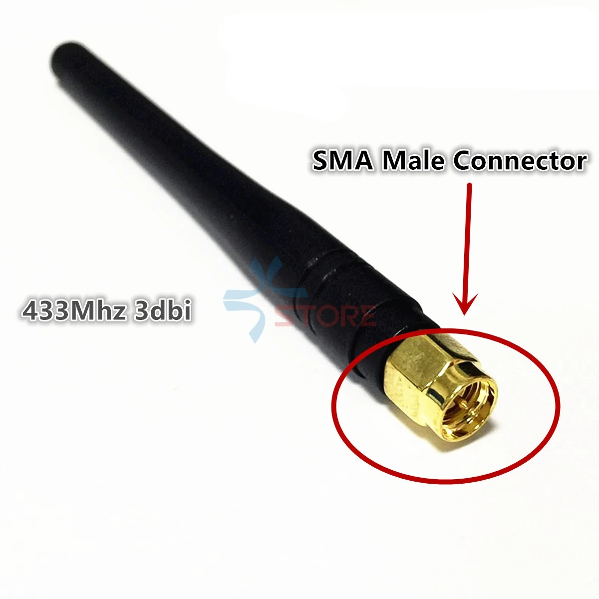 1 шт. 3dbi 6dbi 433 МГц GSM антенна SMA разъем резины беспроводная Wi Fi ретранслятор |