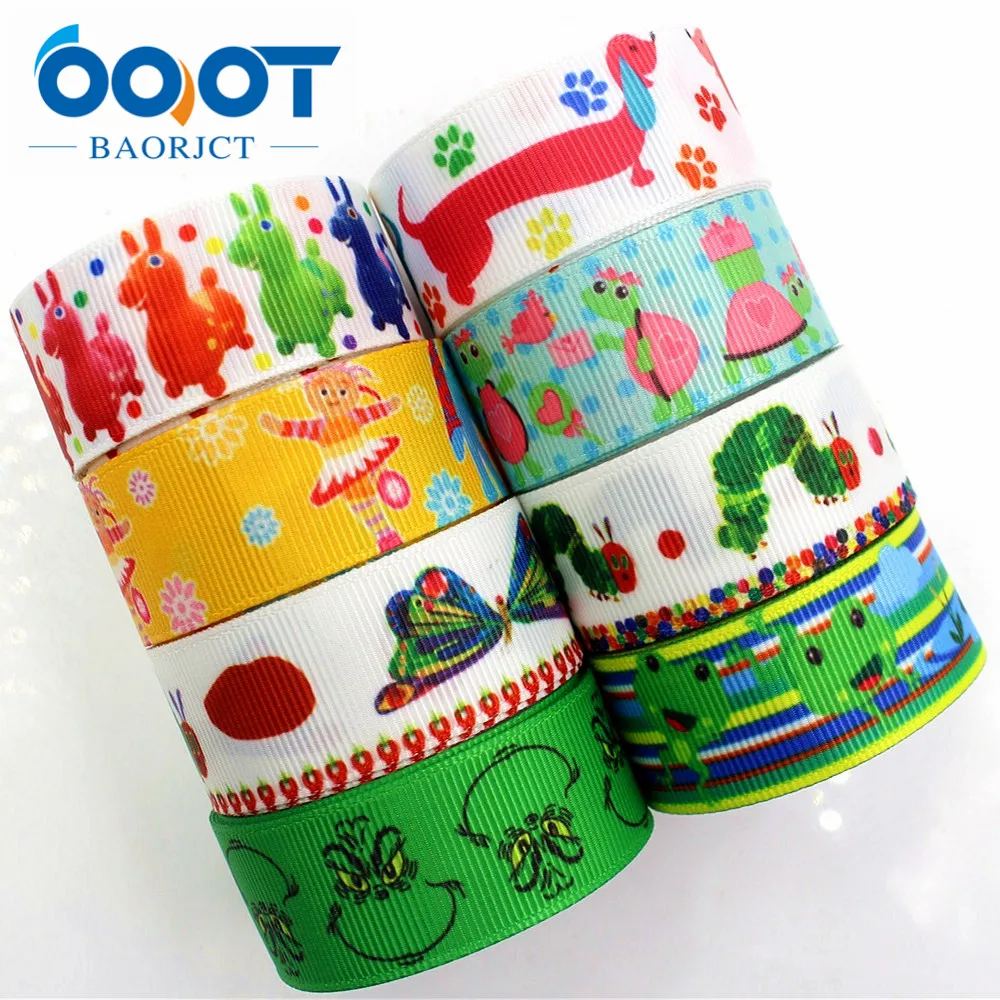 

Мультяшные ленты OOOT BAORJCT 1761313,22 мм, 10 ярдов, Термотрансферная печатная корсажная лента, свадебные аксессуары «сделай сам», материал ручной ра...