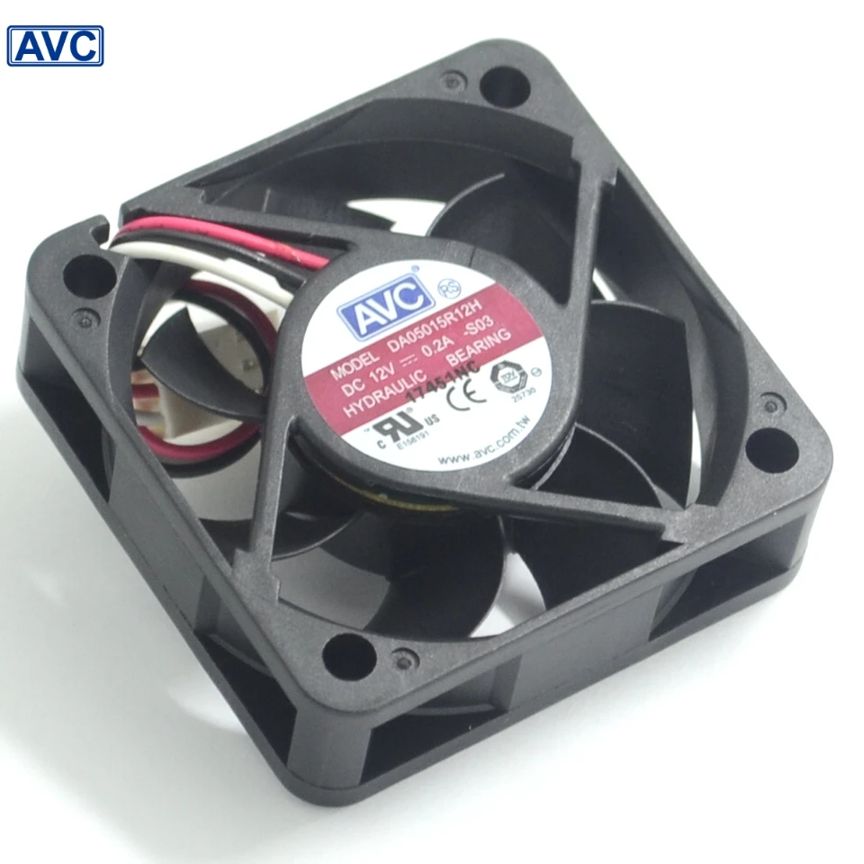 Кулер для ПК AVC DA05015R12H 5015 50*50*15 мм 50 12 В|pc cooler|case cooling fancooling fan |