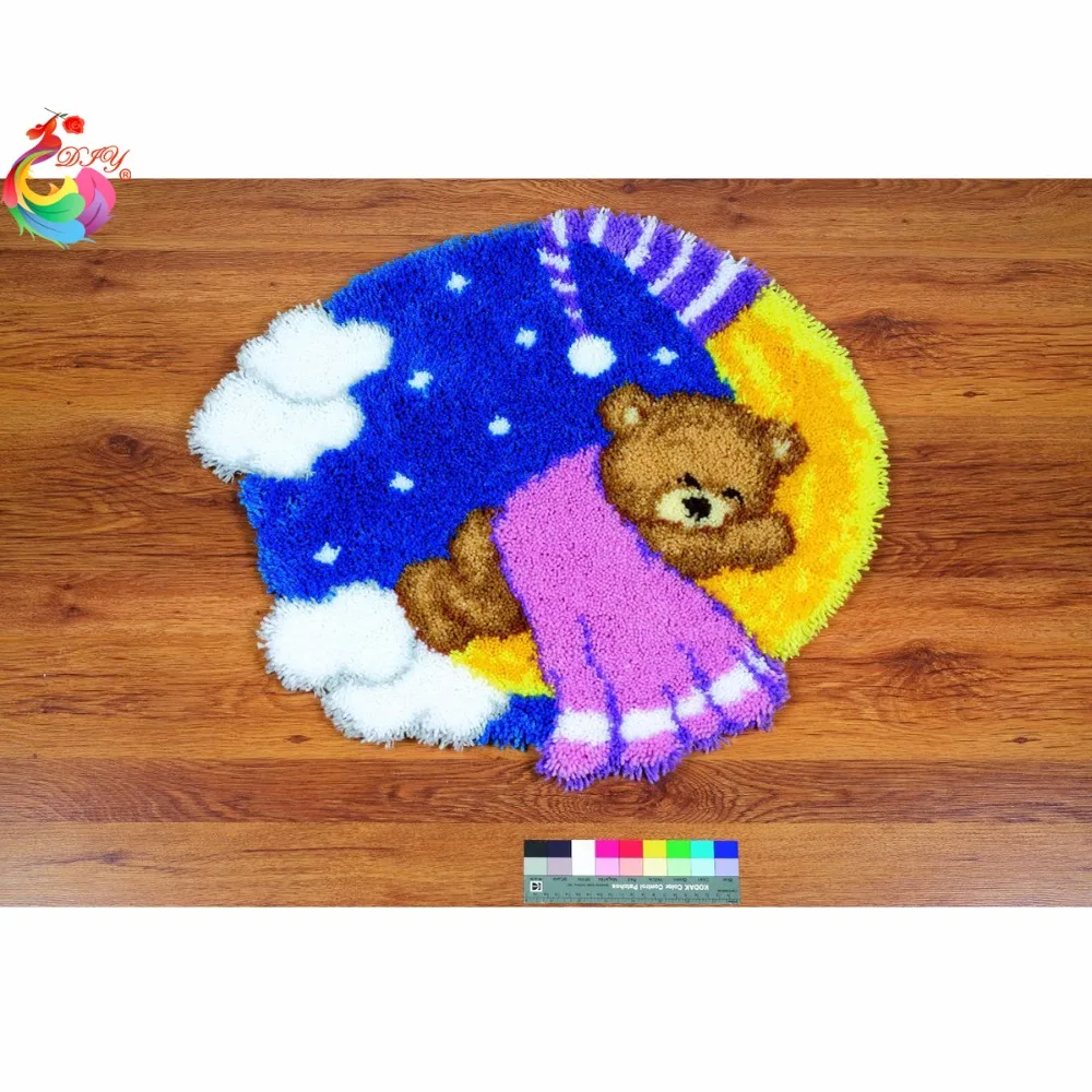 Набор для 3d вышивки ковровых покрытий нитки вязания пользовательские напольные