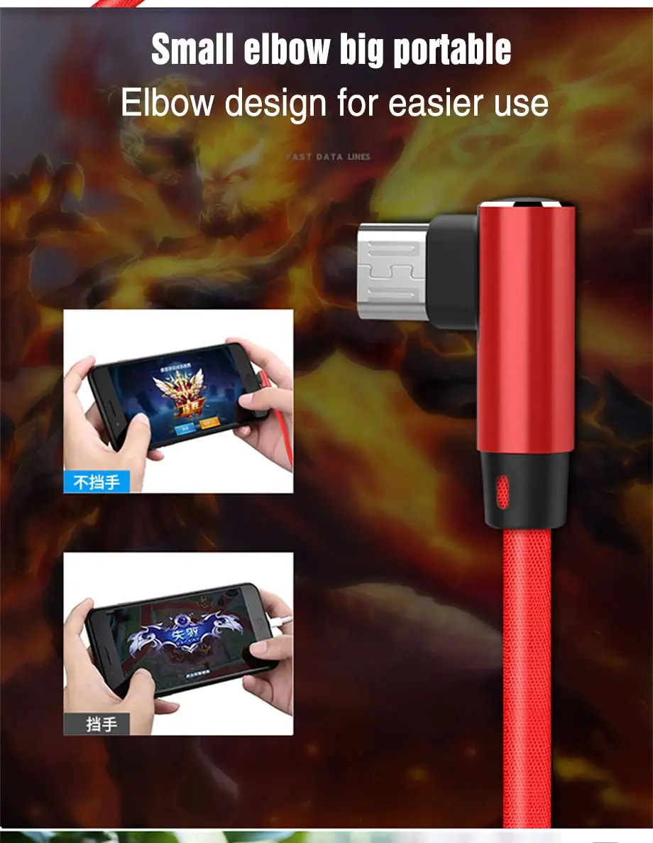 3.0A Micro USB кабель для передачи данных для samsung S8 S9 Android телефон тип-c кабель для быстрой зарядки для huawei p20 p30 Xiaomi кабель для планшета
