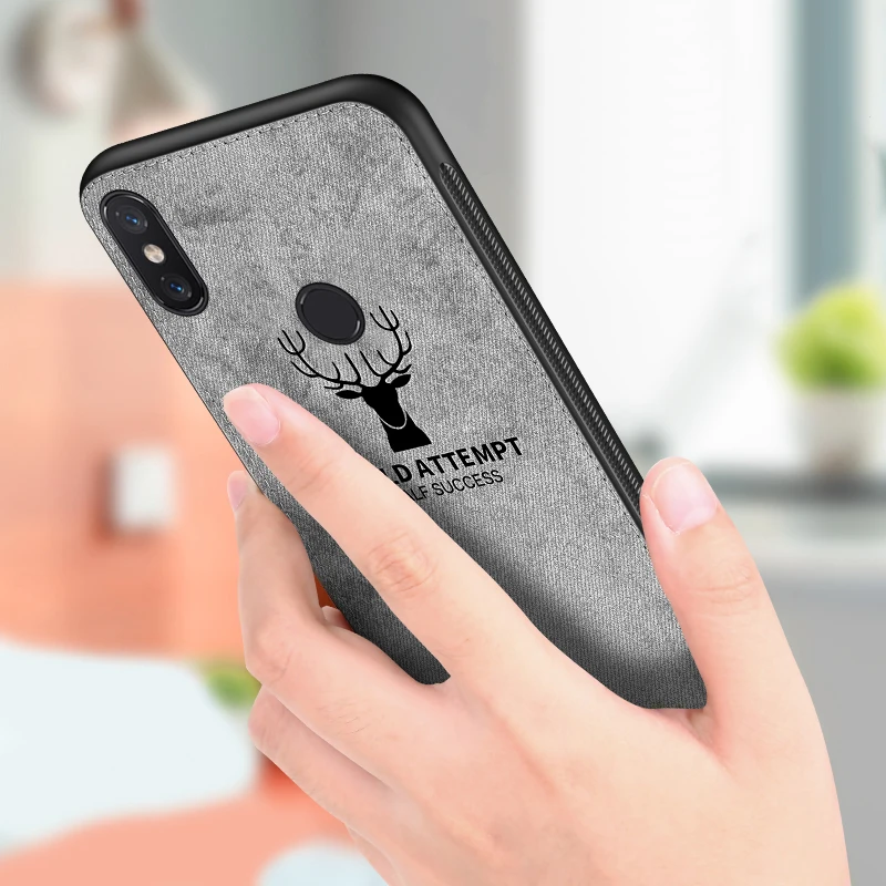 Тканевый чехол с оленем для телефона Xiaomi Redmi Note 8T 8 Pro 9A 9C задняя крышка на Xiomi mi 9T A3 9