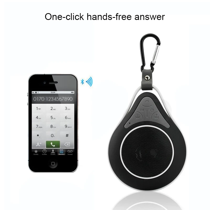 LemonMan JT2686 Водонепроницаемая bluetooth колонка Спортивная Беспроводная с поддержкой