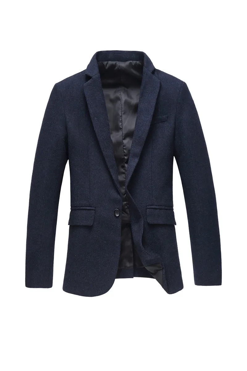 High Quality Men 46% Wool Suit Jackets Blazer Formal Wear Suits Coats Large Size Warm Casual Blazers | Мужская одежда