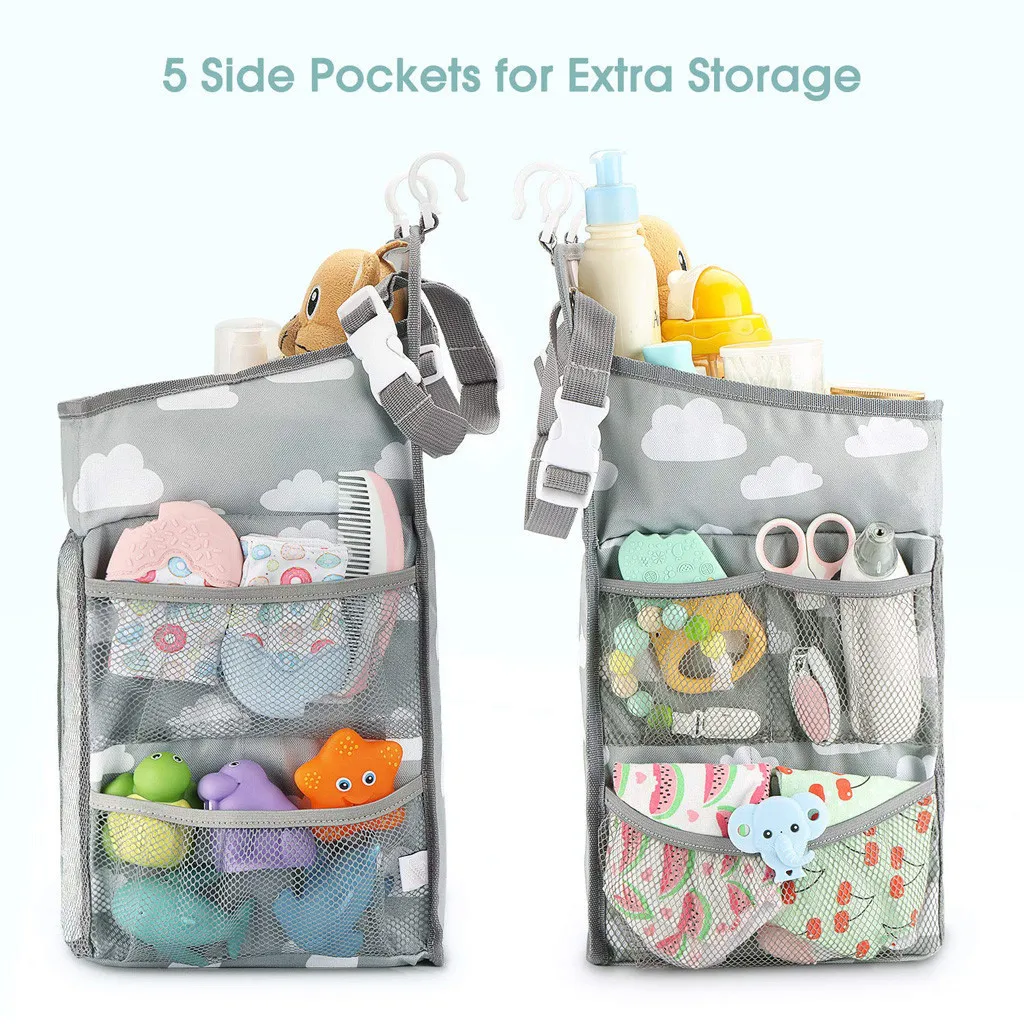 Baby Newborn Hanging Diaper Caddy Organizer Stacker for Changing Table 2019 NEW Drop Shipping | Мать и ребенок