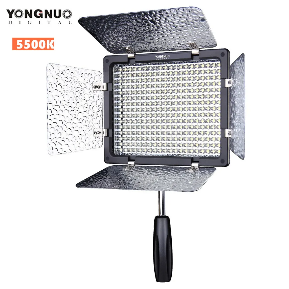 

Светодиодная лампа Yongnuo YN300 III YN-300 lIl 5500K CRI95 + Pro с пультом дистанционного управления, поддержка адаптера питания переменного тока и дистанцио...