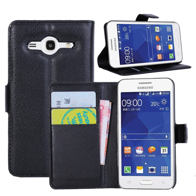Цветной чехол из искусственной кожи в стиле Littch для Samsung Galaxy Core 2 G355H кошелек с