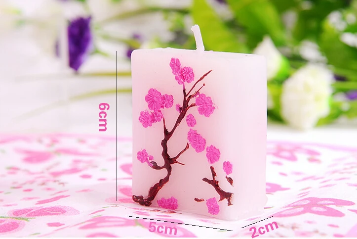 10 шт./лот Свадебная сувенирная свеча возврат подарок Рождественская