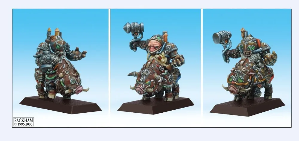 28105 Сказочная серия RackHam карликовые свиные Сабры (3)|rackham|dwarfsabre |