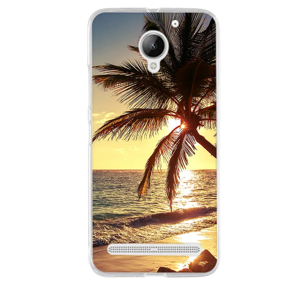 Phone Case For Lenovo Vibe C2 Silicone Painted Coque / Power K10A40 Cover 5.0&quot Soft TPU | Мобильные телефоны и