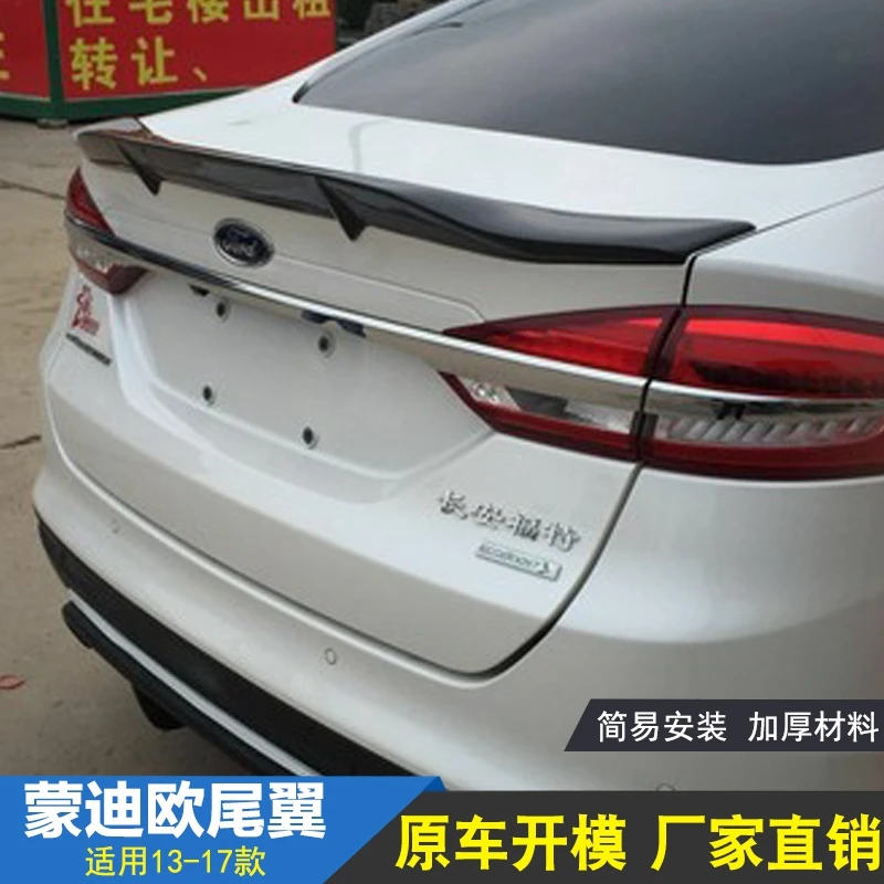 Для Ford Mondeo/Fusion авто аксессуары новая модель 2013 высококачественный задний спойлер из углеродного волокна