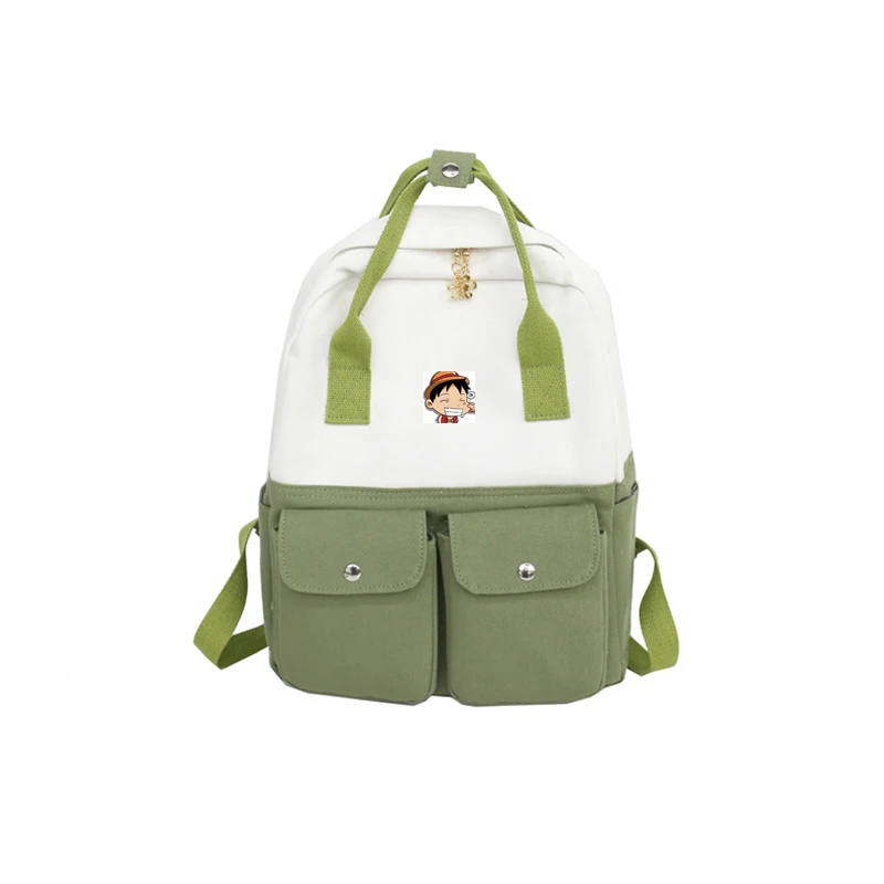 19 Мультфильм Сейлор Мун девушки рюкзак Mochila Feminina Милый Пикачу одна деталь Луффи сумка на плечо школьный ранец - Цвет: 19