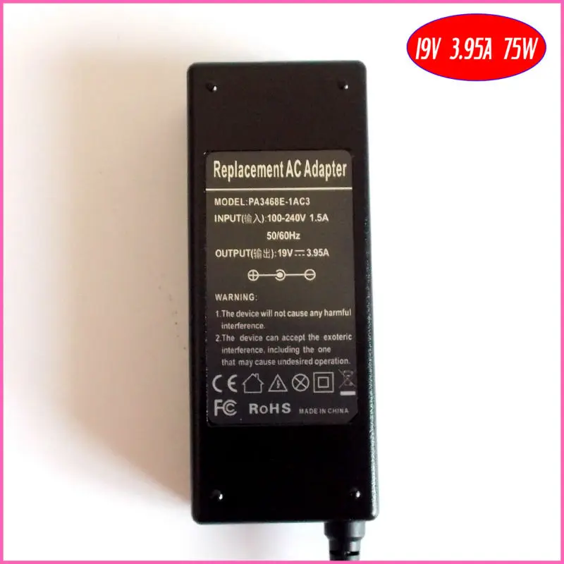 Зарядное устройство для ноутбука Toshiba Satellite M70 M200 M205 M305 M19 M800 M801 M802 M803 M805 M806 M807 M808 19 в